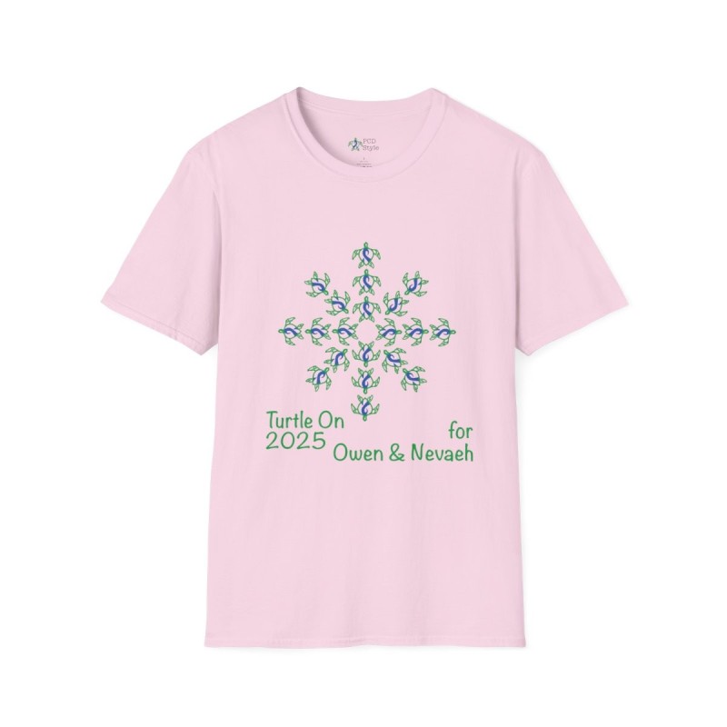 Unisex - Owen and Nevaeh 2025 Limited Edition - Blue - Softstyle T-Shirt - Support Togetherness & Awareness