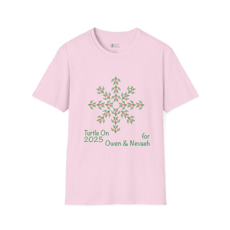 Unisex - Owen and Nevaeh 2025 Limited Edition - Blue\Orange - Softstyle T-Shirt - Support Togetherness & Awareness