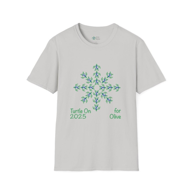 Unisex - Olive 2025 Limited Edition - Blue - Softstyle T-Shirt - Support Togetherness & Awareness