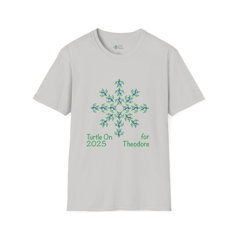 Unisex - Theodore 2025 Limited Edition - Blue - Softstyle T-Shirt - Support Togetherness & Awareness