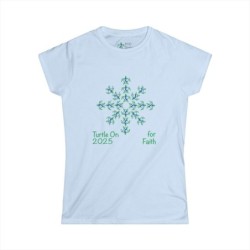 Women's - Faith 2025 Limited Edition - Blue - Softstyle Tee
