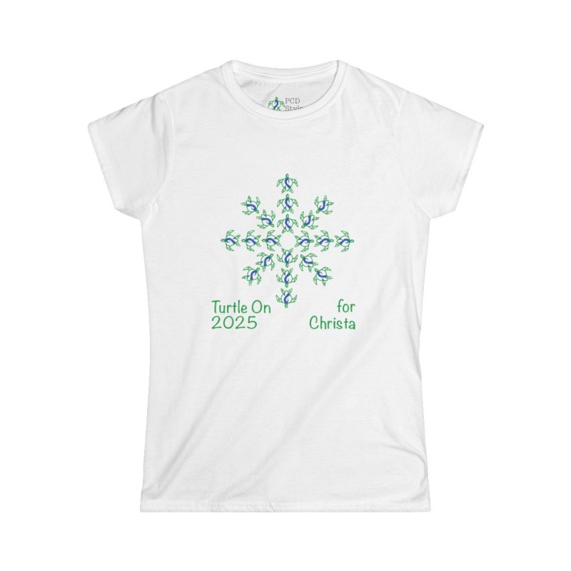 Women's - Christa 2025 Limited Edition - Blue - Softstyle Tee