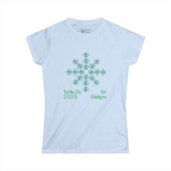 Women's - Adelynn 2025 Limited Edition - Blue - Softstyle Tee