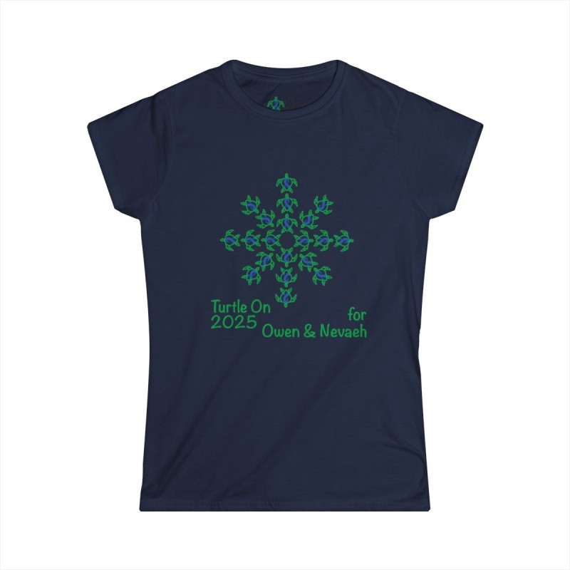 Women's - Owen and Nevaeh 2025 Limited Edition - Blue - Softstyle Tee