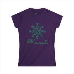 Women's - Owen and Nevaeh 2025 Limited Edition - Blue - Softstyle Tee