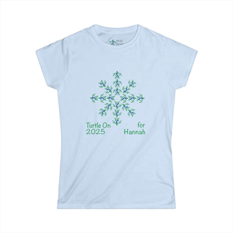 Women's - Hannah 2025 Limited Edition - Blue - Softstyle Tee