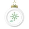 2025 Limited Edition - Orange Ribbon - Christmas Ball Ornament
