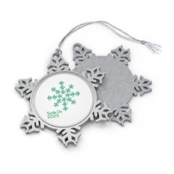 Pewter Snowflake Ornament...