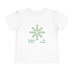 Toddler - Caden 2025 Limited Edition - Blue\Orange - Short Sleeve Tee