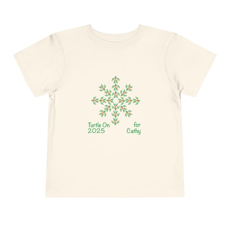 Toddler - Cathy 2025 Limited Edition - Blue\Orange - Short Sleeve Tee