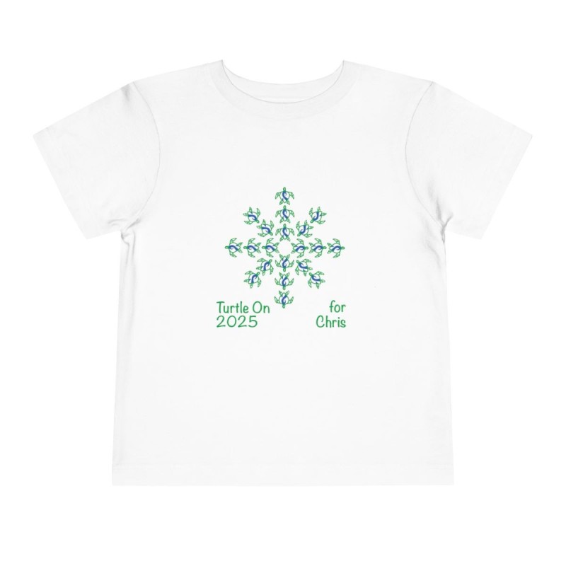 Toddler - Chris 2025 Limited Edition - Blue - Short Sleeve Tee