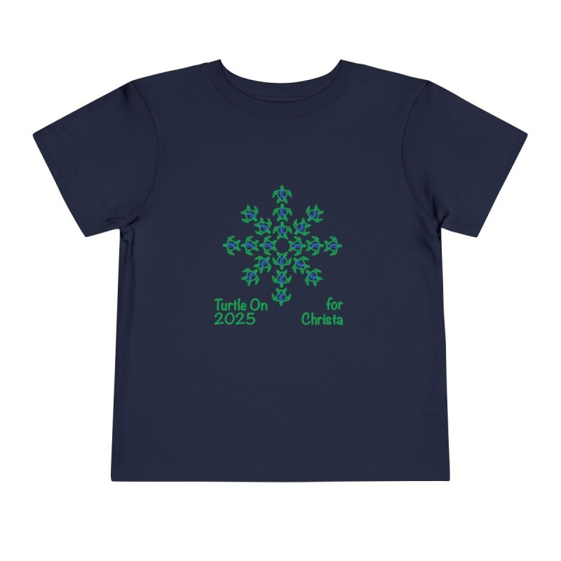 Toddler - Christa 2025 Limited Edition - Blue - Short Sleeve Tee