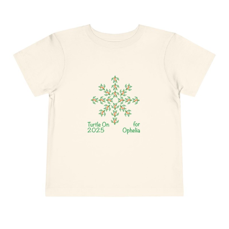 Toddler - Ophelia 2025 Limited Edition - Blue\Orange - Short Sleeve Tee 