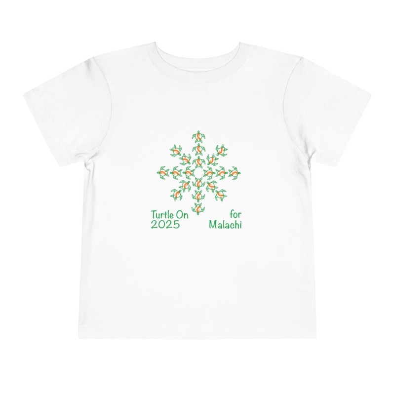 Toddler - Malachi 2025 Limited Edition - Orange - Short Sleeve Tee 