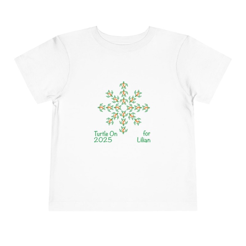 Toddler - Lilian 2025 Limited Edition - Orange - Short Sleeve Tee 