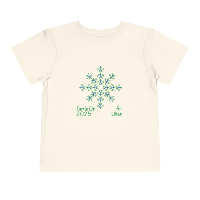 Toddler - Lilian 2025 Limited Edition - Blue - Short Sleeve Tee 