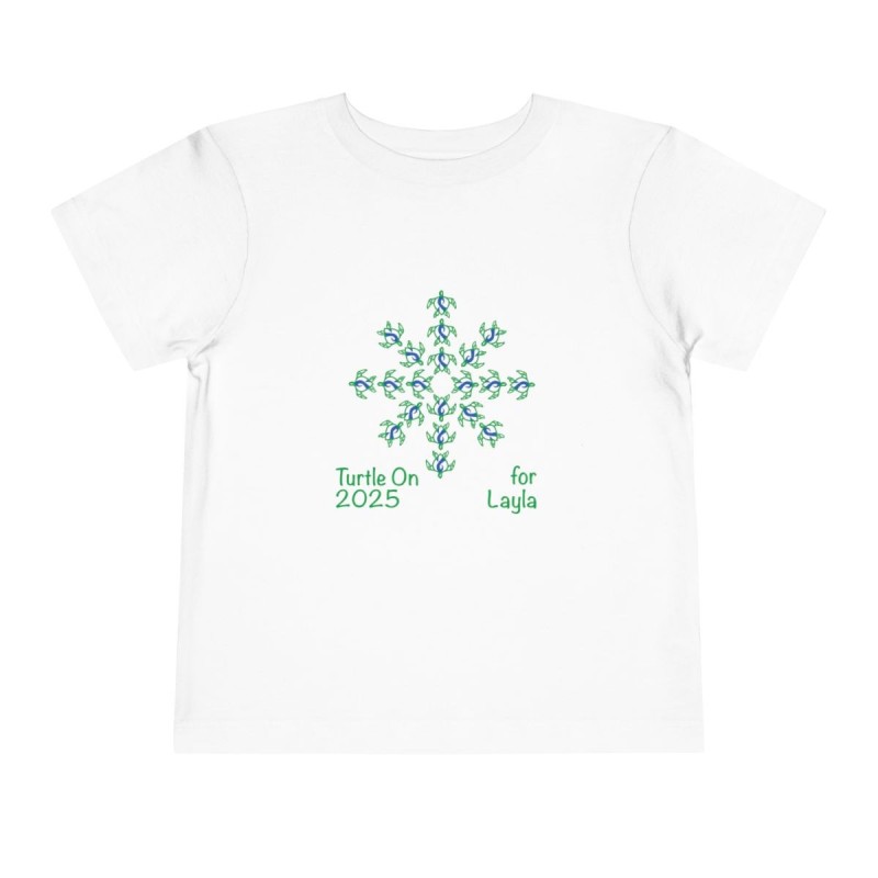 Toddler - Layla 2025 Limited Edition - Blue - Short Sleeve Tee 
