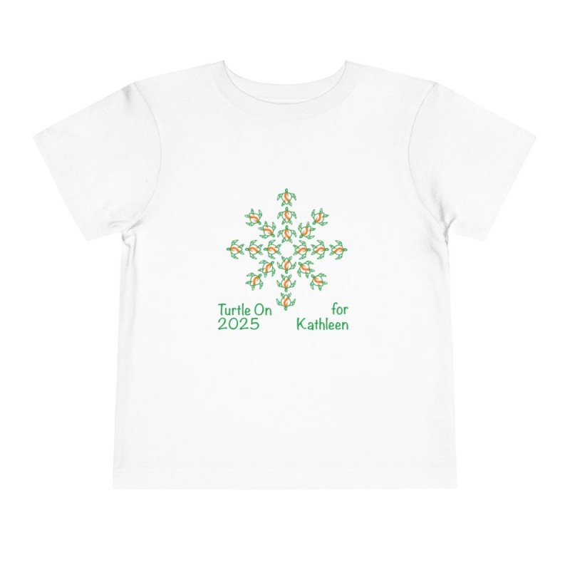 Toddler - Kathleen 2025 Limited Edition - Orange - Short Sleeve Tee 