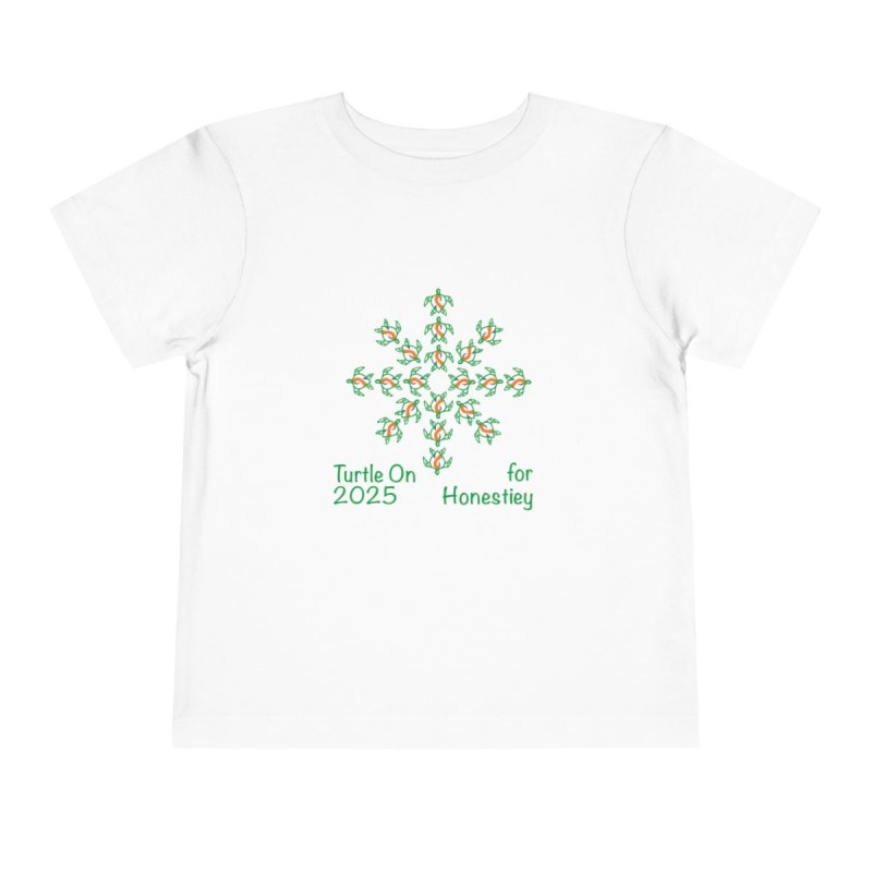Toddler - Honestiey 2025 Limited Edition - Blue\Orange - Short Sleeve Tee 