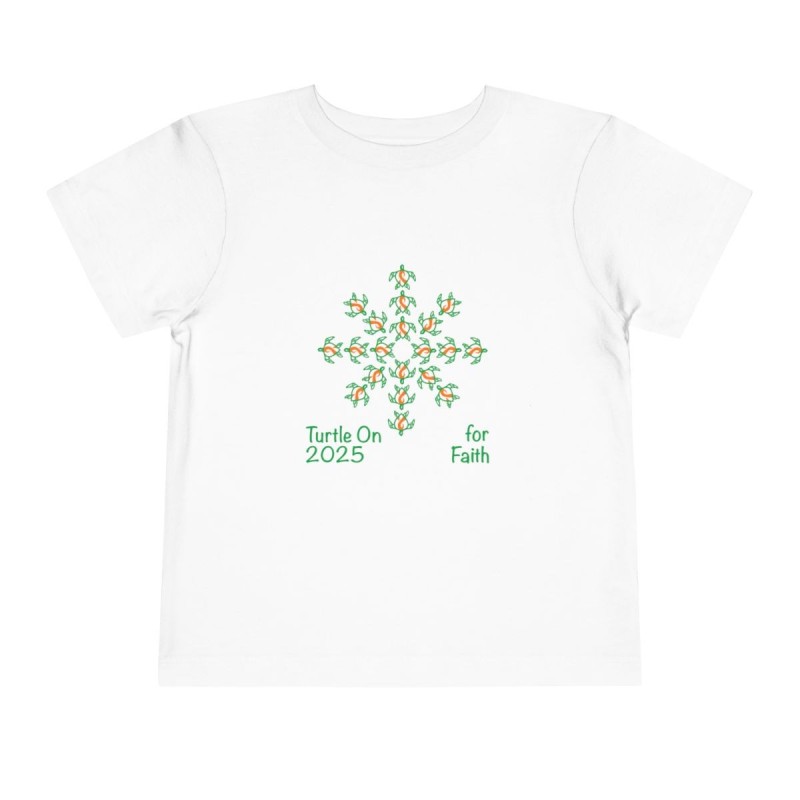 Toddler - Faith 2025 Limited Edition - Orange - Short Sleeve Tee 