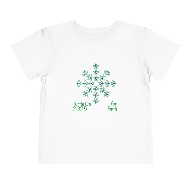 Toddler - Faith 2025 Limited Edition - Blue - Short Sleeve Tee 