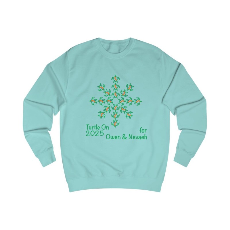 Unisex - Owen and Nevaeh 2025 Limited Edition - Blue\Orange - Sweatshirt