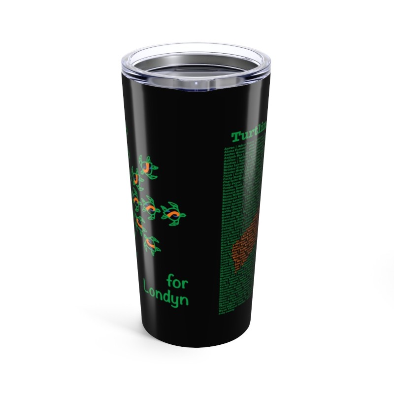 Tumbler - Londyn 2025 limited Edition - Blue/Orange - 20oz Tumbler - Perfect for Gifts and Celebrations