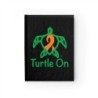 Turtle On - Journal - Blank Black