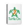 Turtle On - Spiral Notebook - Ruled Line 
