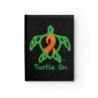 Turtle On - Journal - Ruled Line Black
