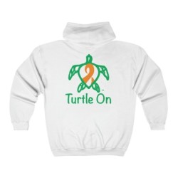Turtle On - Unisex Heavy Blend™ Full Zip Hooded Sweatshirt
