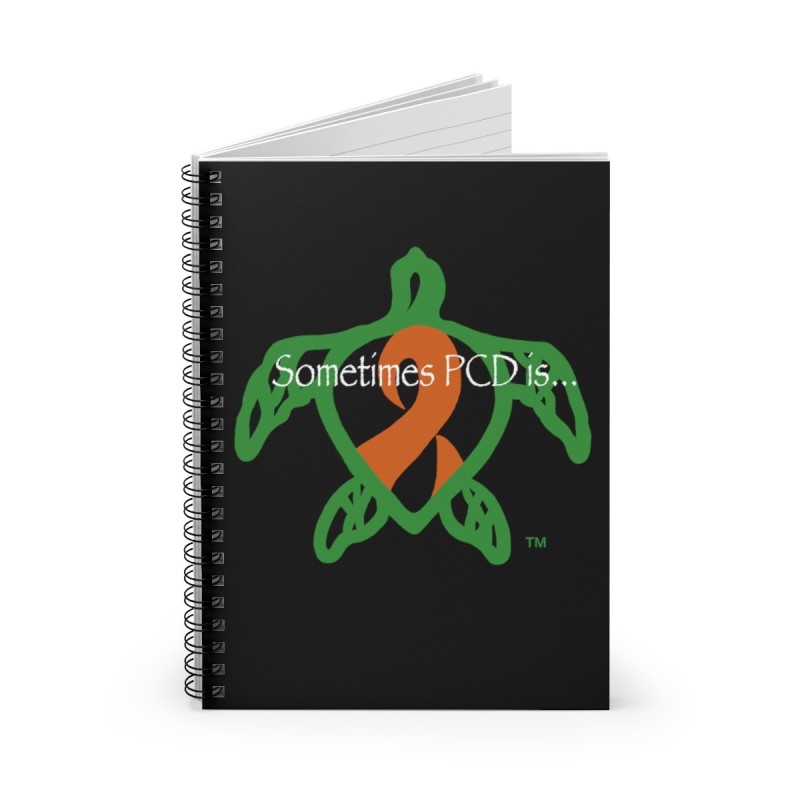 Sometimes PCD is... Spiral Notebook - Ruled Line Black