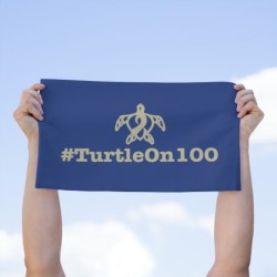 Blue TurtleOn100 Rally Towel, 11x18