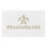 White TurtleOn100 Rally Towel, 11x18