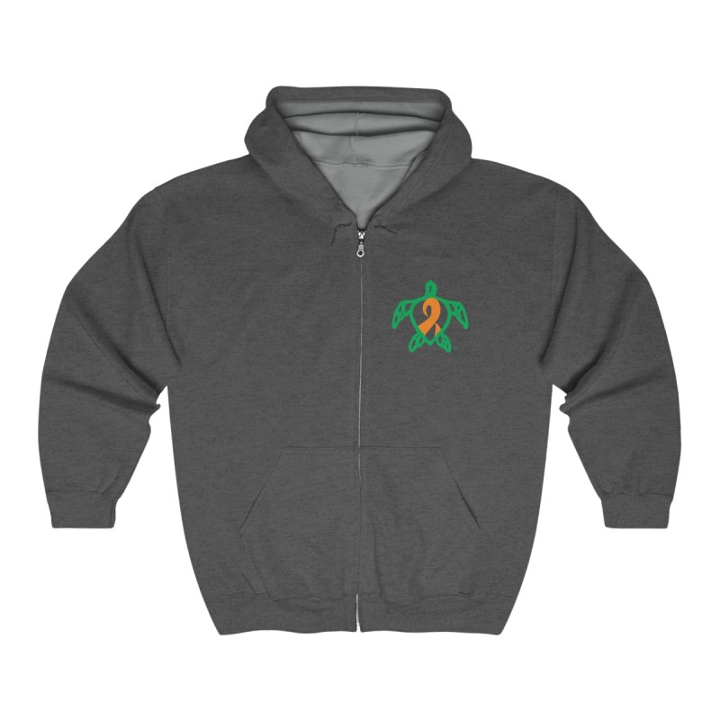 Turtle On for Renee - Unisex Heavy Blend™ Full Zip Hooded Sweatshirt