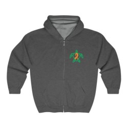Turtle On - Unisex Heavy Blend™ Full Zip Hooded Sweatshirt