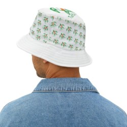 Turtle on - Blue/Orange - Bucket Hat (AOP)