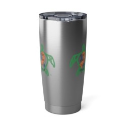 Turtle Rhythm - Blue/Orange - Vagabond 20oz Tumbler