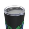 Turtle On - Blue - Black Tumbler 20oz