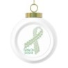 2024 Limited Edition - Orange Ribbon - Christmas Ball Ornament