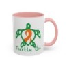 Turtle On - Orange - Accent Coffee Mug (11, 15oz)