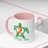 Turtle On - Orange - Accent Coffee Mug (11, 15oz)