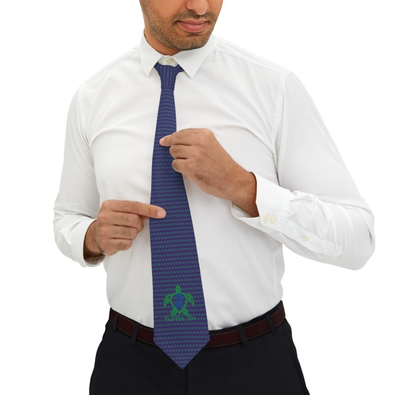 Turtle On - Blue - Necktie