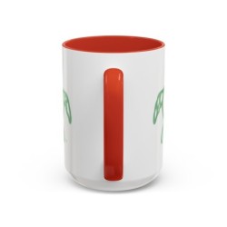 Turtle Rhythm - Orange - Accent Coffee Mug (11, 15oz)