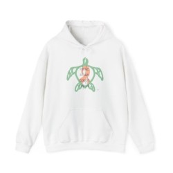 Turtle Rhthm - Orange - Unisex Heavy Blend™ Hooded Sweatshirt