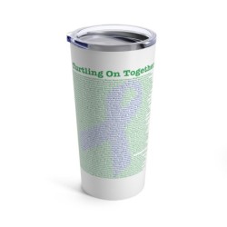 2024 Limited Edition - Blue - White Tumbler 20oz