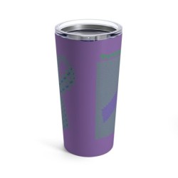 2024 Limited Edition - Purple - White Tumbler 20oz