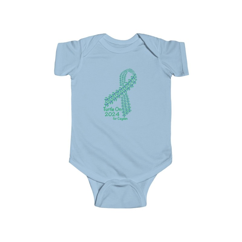 Cayden 2024 Limited Edition - Blue - Infant Fine Jersey Bodysuit