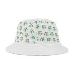 Turtle on - Orange - Bucket Hat (AOP)