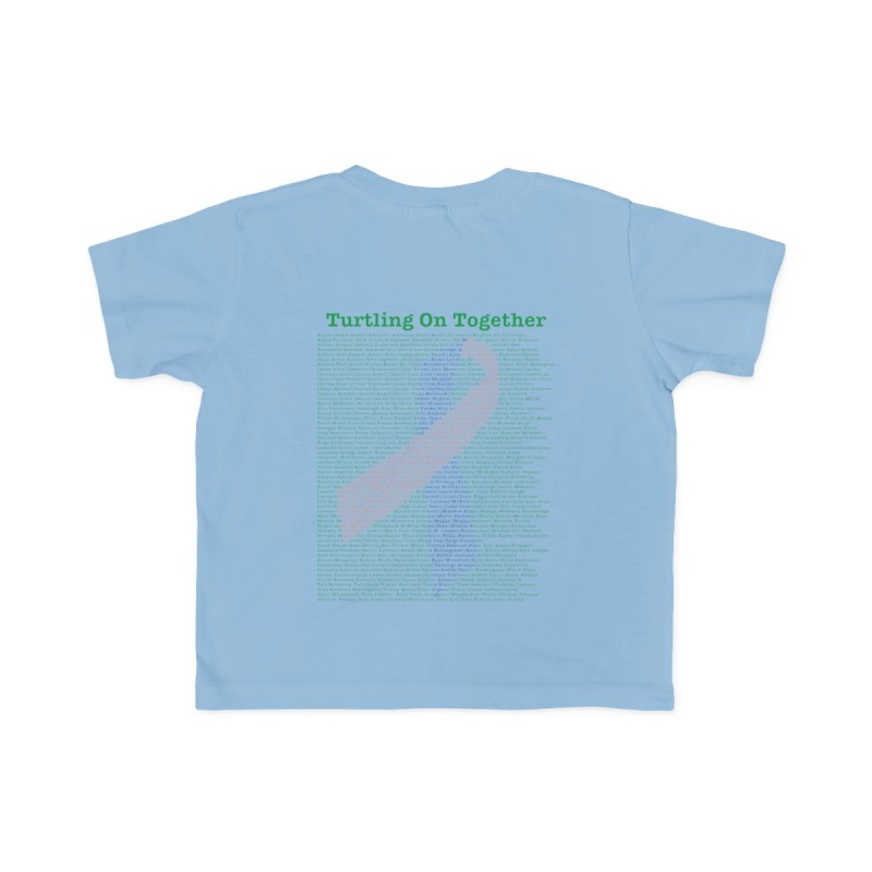 Tanner Jr 2024 Limited Edition - Blue/Orange - Toddler's Fine Jersey Tee